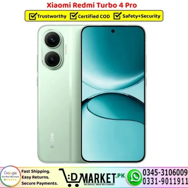 Xiaomi Redmi Turbo 4 Pro Price In Pakistan