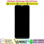 ZTE Blade V50 Design 4G LCD Panel Dispaly Screen Replacement - DMarket.Pk