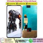 ZTE Nubia RedMagic 7s Pro LCD Panel Unit Screen Replacement - DMarket.Pk