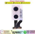 iPhone 11 Back Camera Rear Camera Replacement - DMarket.Pk