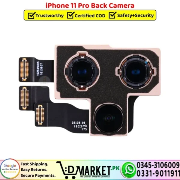 iPhone 11 Pro Back Camera Rear Camera Replacement - DMarket.Pk