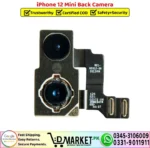 iPhone 12 Mini Back Camera Rear Camera Replacement - DMarket.Pk