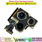 iPhone 13 Pro Max Back Camera Rear Camera Replacement - DMarket.Pk