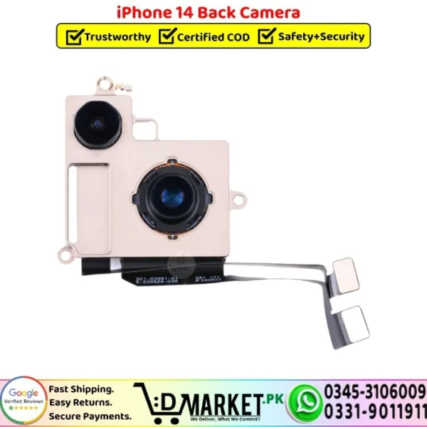 iPhone 14 Back Camera Rear Camera Replacement - DMarket.Pk