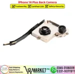 iPhone 14 Plus Back Camera Rear Camera Replacement - DMarket.Pk