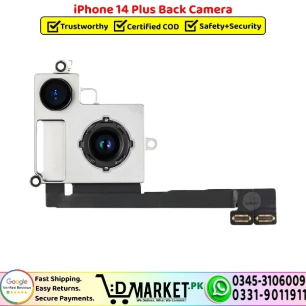 iPhone 14 Plus Back Camera Rear Camera Replacement - DMarket.Pk