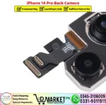 iPhone 14 Pro Back Camera Rear Camera Replacement - DMarket.Pk