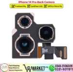 iPhone 14 Pro Back Camera Rear Camera Replacement - DMarket.Pk