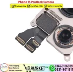 iPhone 15 Pro Back Camera Rear Camera Replacement - DMarket.Pk