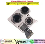 iPhone 15 Pro Back Camera Rear Camera Replacement - DMarket.Pk