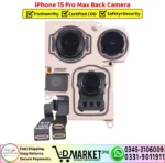 iPhone 15 Pro Max Back Camera Rear Camera Replacement - DMarket.Pk
