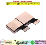 iPhone X Back Camera Rear Camera Replacement - DMarket.Pk