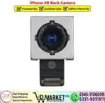 iPhone XR Back Camera Rear Camera Replacement - DMarket.Pk