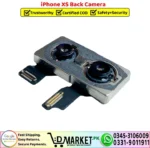 iPhone Xs Back Camera Rear Camera Replacement - DMarket.Pk