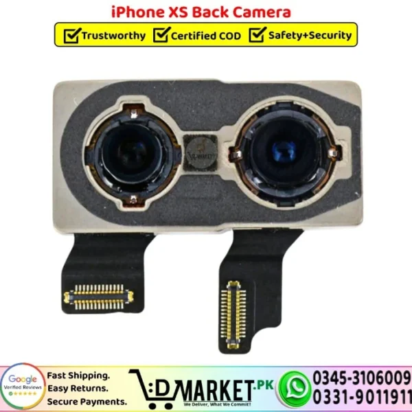 iPhone Xs Back Camera Rear Camera Replacement - DMarket.Pk