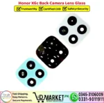 Honor X6c Back Camera Lens Glass Replacement - DMarket.Pk