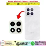 Honor X6c Back Camera Lens Glass Replacement - DMarket.Pk