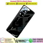 Huawei P50 Pro Back Glass Cover Replacement - DMarket.Pk