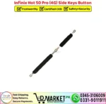 Infinix Hot 50 Pro 4G Side Keys Button - Power Volume Button Outer Replacement - DMarket.Pk