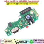 Infinix Hot 50 Pro 4G X6881 Charging Port Replacement - DMarket.Pk