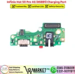 Infinix Hot 50 Pro 4G X6881 Charging Port Replacement - DMarket.Pk