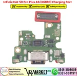Infinix Hot 50 Pro Plus 4G X6880 Charging Port Replacement - DMarket.Pk