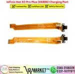 Infinix Hot 60 Pro Plus X6886 Charging Port Flex Board Cable Replacement - DMarket.Pk