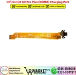 Infinix Hot 60 Pro Plus X6886 Charging Port Flex Board Cable Replacement - DMarket.Pk