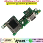 Infinix Note 50 Pro 4G X6855 Charging Port Flex Board Cable Replacement - DMarket.Pk
