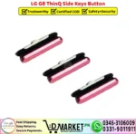 LG G8 ThinQ Side Keys Button - Power Volume Button Replacement - DMarket.Pk