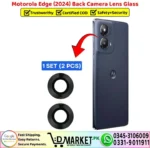 Motorola Edge 2024 Back Camera Lens Glass Replacement - DMarket.Pk