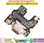 Motorola Edge 30 Charging Port Board Flex Cable Strip Replacement - DMarket.Pk