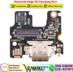 Motorola Edge 30 Charging Port Board Flex Cable Strip Replacement - DMarket.Pk