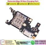 Motorola Edge 30 Neo Charging Port Board Flex Cable Strip Replacement - DMarket.Pk