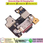 Motorola Edge 40 Charging Port Flex Board Replacement - DMarket.Pk