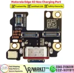 Motorola Edge 40 Neo Charging Port Flex Board Replacement - DMarket.Pk