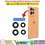 Motorola Edge 50 Back Camera Lens Glass Replacement - DMarket.Pk