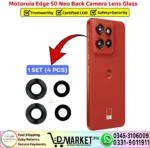 Motorola Edge 50 Neo Back Camera Lens Glass - Camera Glass Lens Replacement - DMarket.Pk
