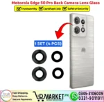 Motorola Edge 50 Pro Back Camera Lens Glass Replacement - DMarket.Pk
