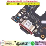 Motorola Edge 50 Pro Charging Port Board Flex Cable Strip Replacement - DMarket.Pk