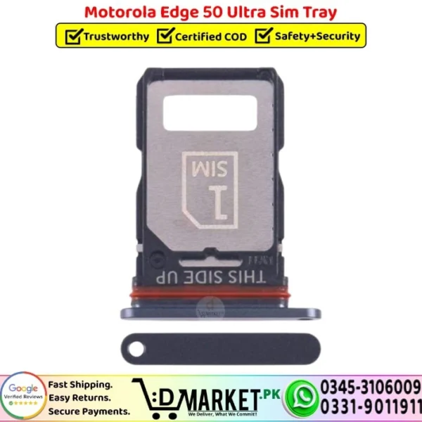 Motorola Edge 50 Ultra Sim Tray Replacement - DMarket.Pk