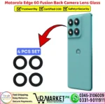 Motorola Edge 60 Fusion Back Camera Lens Glass - Camera Glass Lens Replacement - DMarket.Pk