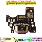 Motorola Edge 60 Fusion Charging Port Board Replacement - DMarket.Pk