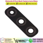 Motorola G Pure Back Camera Lens Glass Replacement - DMarket.Pk