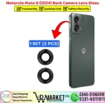 Motorola Moto G 2024 Back Camera Lens Glass Replacement - DMarket.Pk