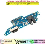 Motorola Moto G 2024 Charging Port Board Replacement - DMarket.Pk