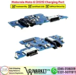 Motorola Moto G 2025 Charging Port Flex Board Replacement - DMarket.Pk