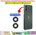 Motorola Moto G 5G 2024 Back Camera Lens Glass Replacement - DMarket.Pk