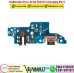 Motorola Moto G 5G 2024 Charging Port Board Replacement - DMarket.Pk