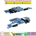 Motorola Moto G 5G 2025 Charging Port Flex Board Replacement - DMarket.Pk